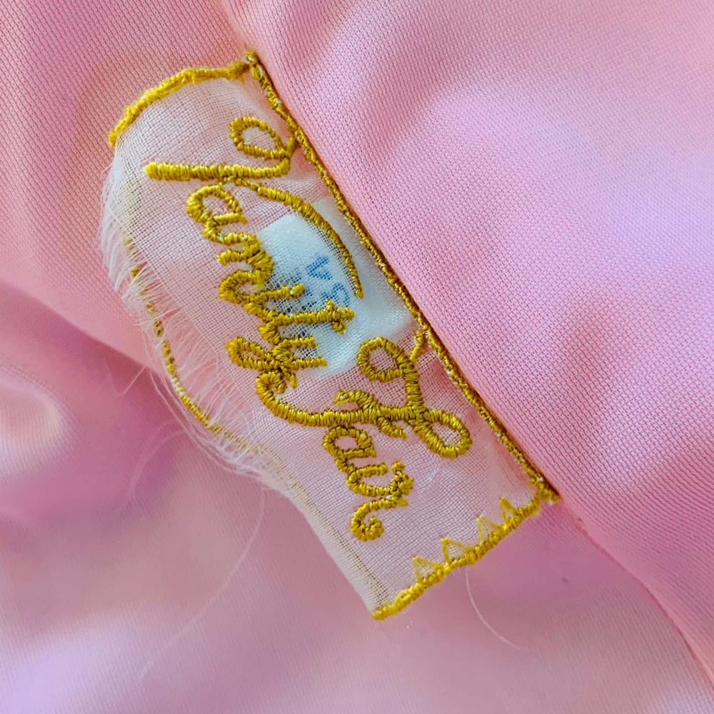 Vintage 1950s Vanity Fair Quilted  Bed Jacket S-M - Picture 10 of 10